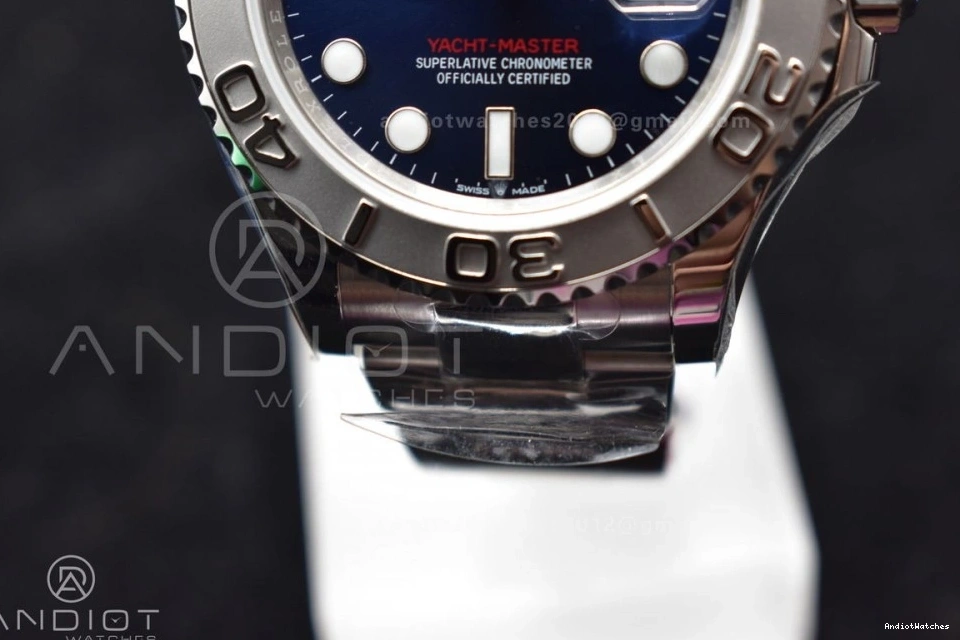 1205 126622 SS 1:1 SmartChoice Best Edition on GSF A Yacht-Master Bracelet Dial Blue 0505